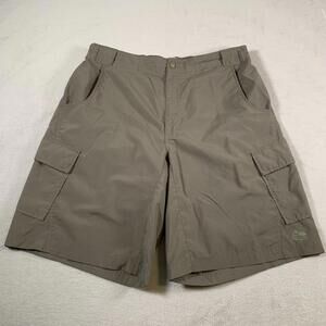 Nike ACG Shorts Mens XL Brown Cargo‎ Outdoors Active Hiking Mid Rise 11" Inseam